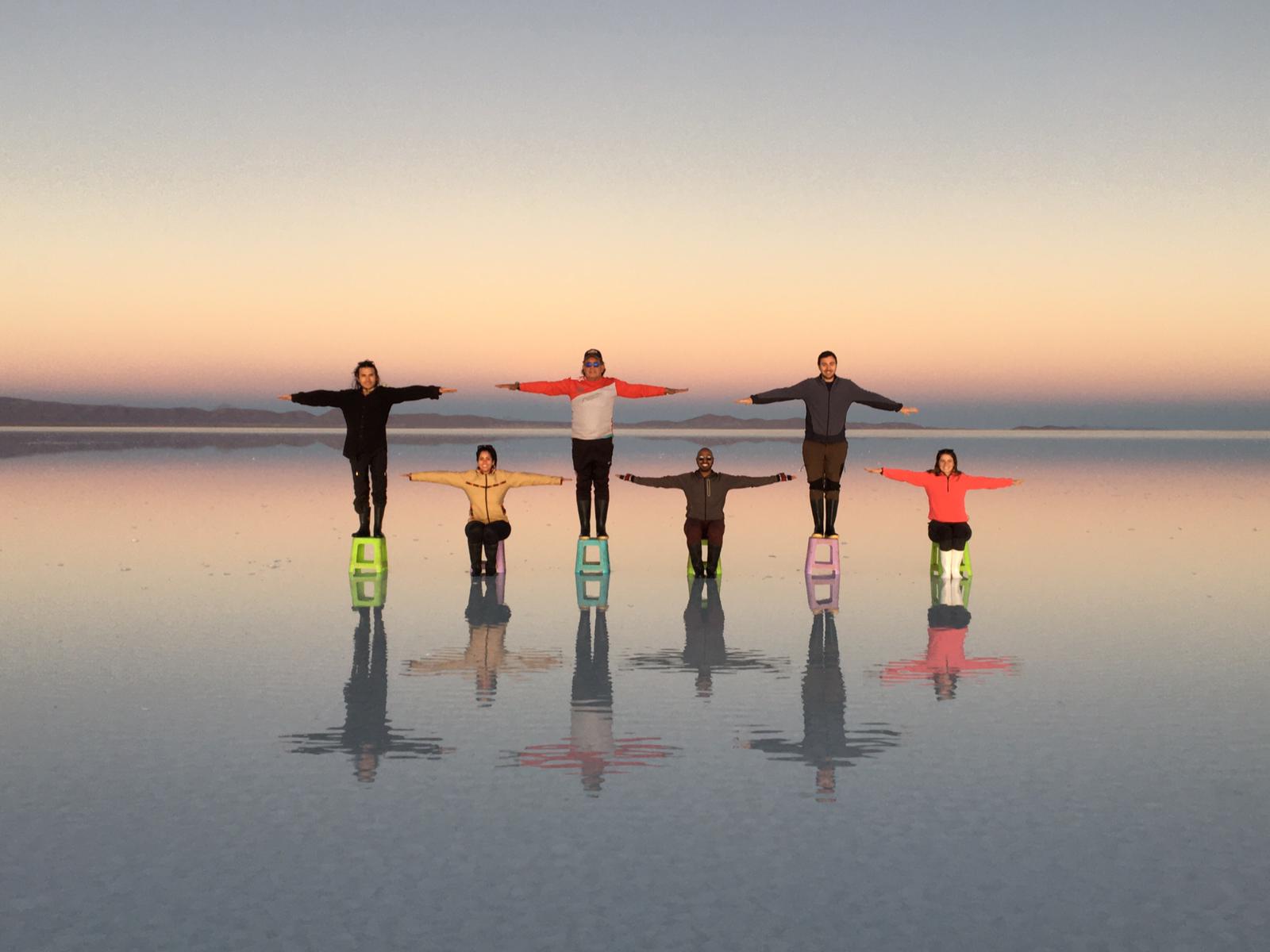 La Paz teleferik hattı şehir manzarası