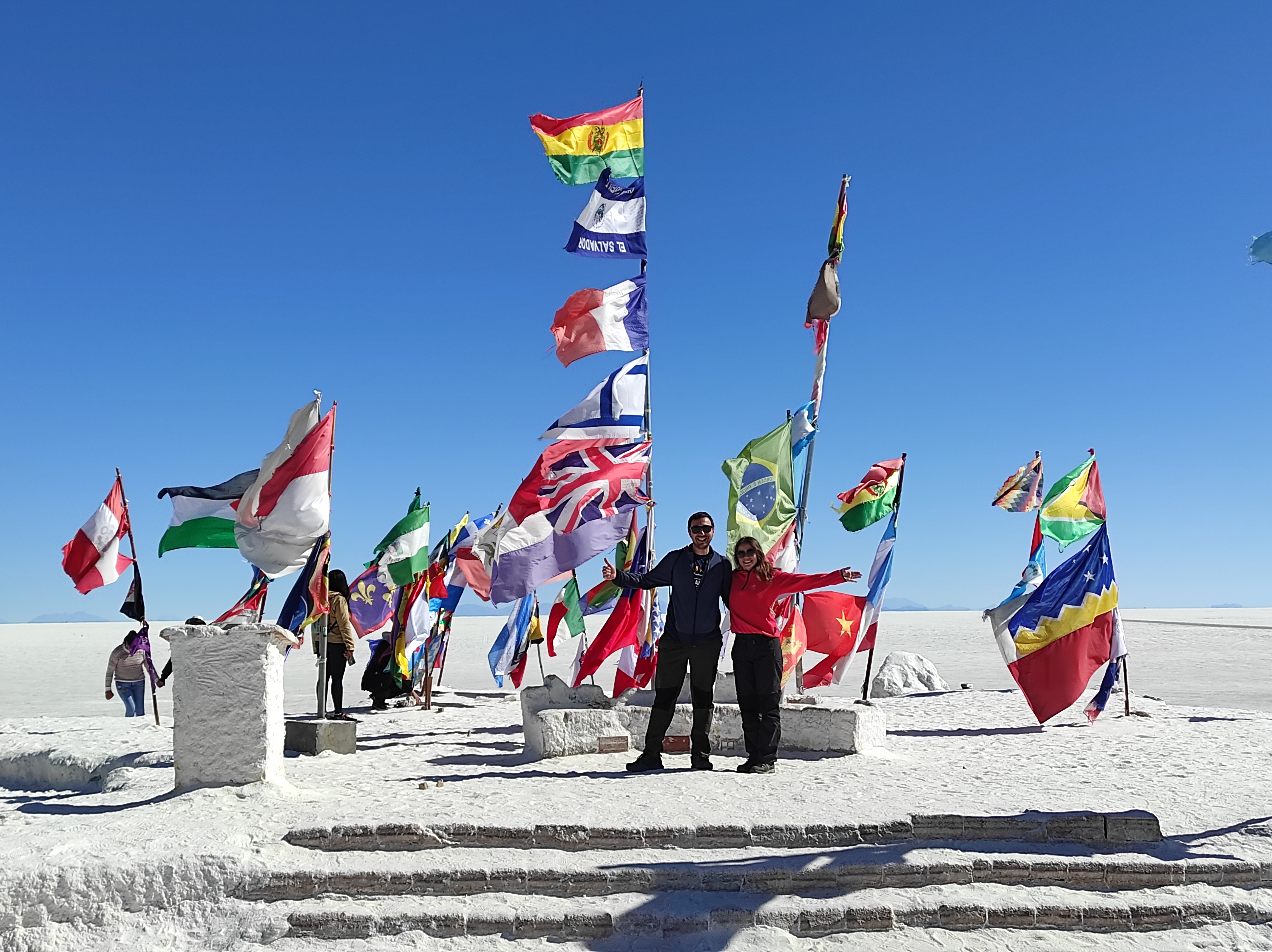 Bolivya kırsal kesim dağ manzarası
