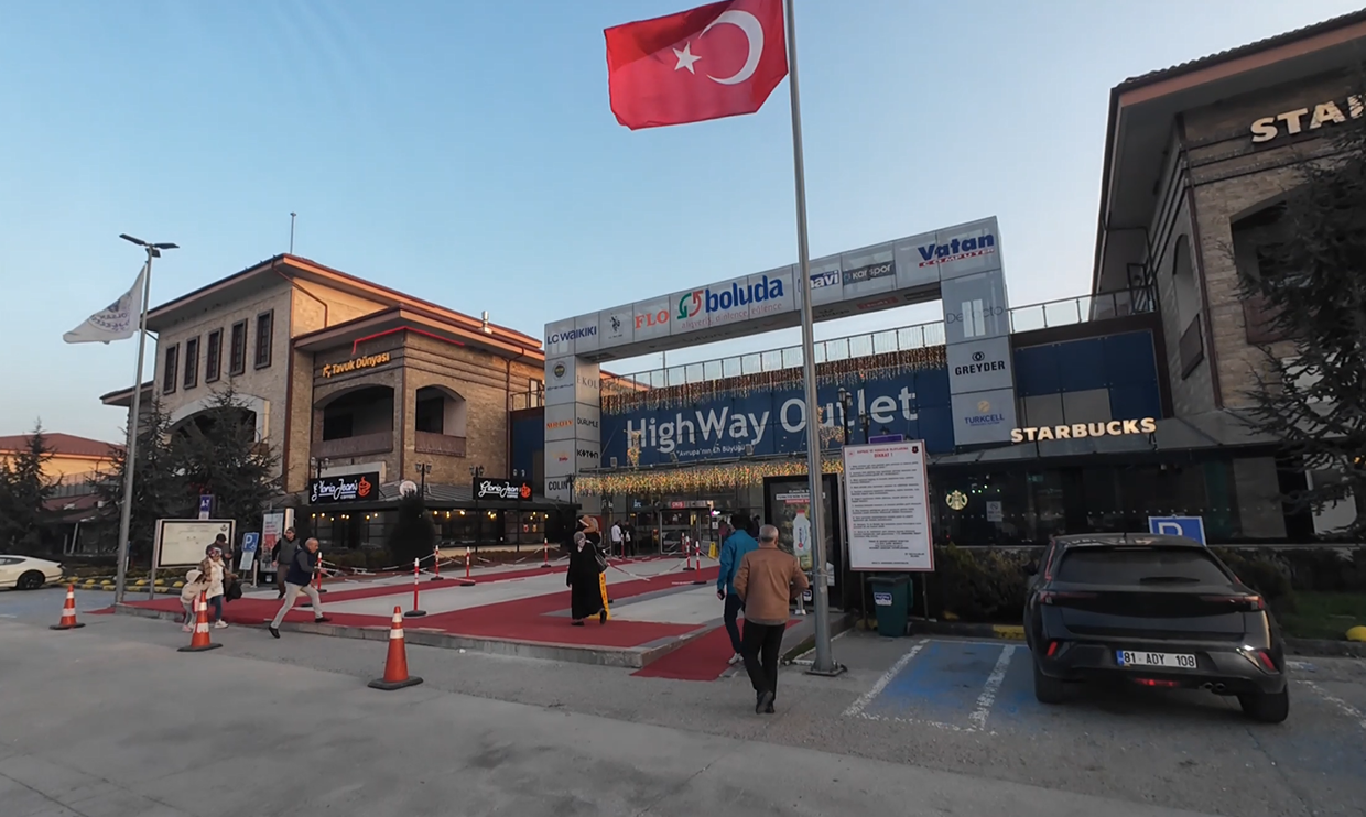 Highway Outlet şarj molası Kia EV3