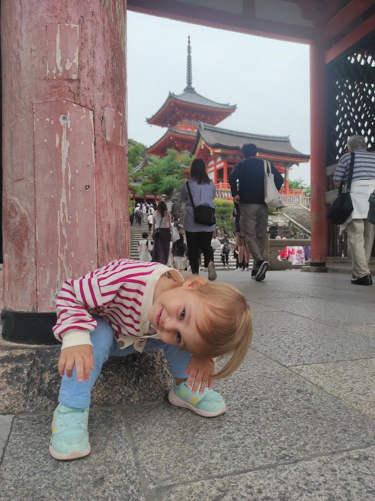 Kiyomizu-dera tapınağı önünde Değer - Kyoto