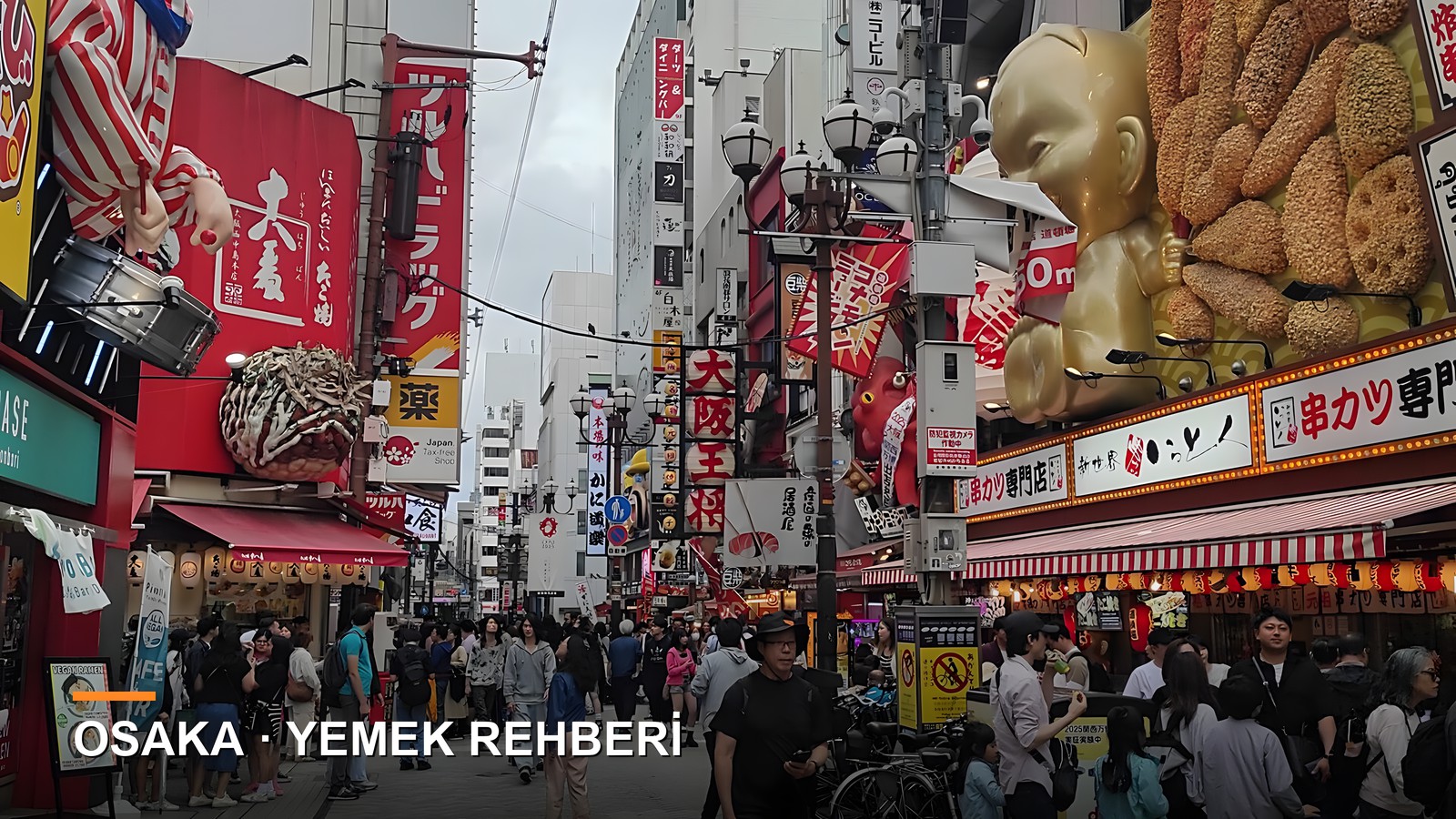 Osaka: Sokak Lezzetlerinden Market Raflarına Uzanan Bir Yemek Yolculuğu